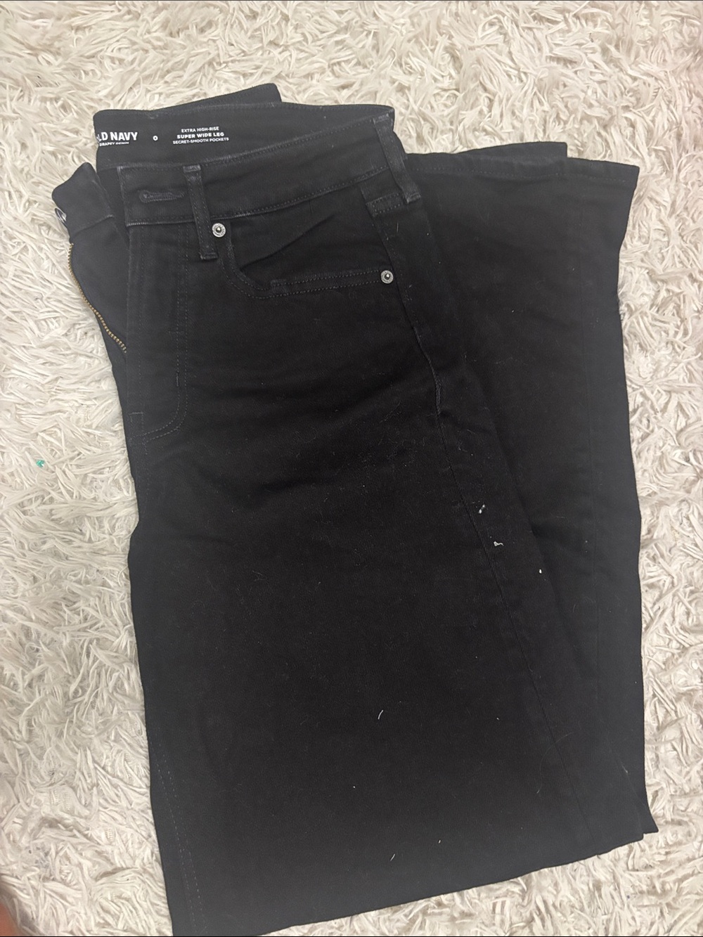 Old Navy Men’s Black Slim Straight Jeans